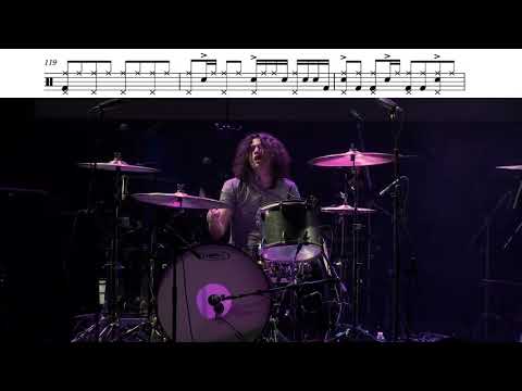 Ilan Rubin -- Guitar Center Drum Off 2011 (Solo Transcription by Chris Renaud)