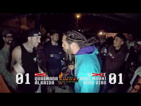 Maôe, Qualhada & Alkaida vs VanLee, Nauí MOVNI & Biro Biro -  1 Fase - The King Of Rhymes  - 2017
