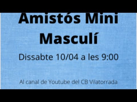 Amistós mini masculí