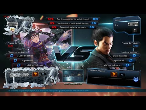 _L7 634_4 Kunimitsu BK ( Uchiha x24 ) vs (Deetrox7) Kazuya - Tekken 7 Online sin Grafica