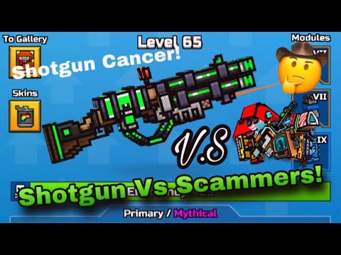 3 Cat Spam Shotgunning VS Scammers In Duels! (Scam Cancer!) | Terrorz PG3D