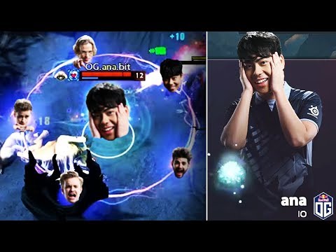 Best Wisp in Dota 2 - TI9 Winner ana EPIC IO Carry Gameplay Compilation