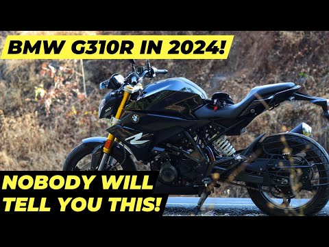 BMW G310R IN 2024 NOBODY WILL TELL YOU THIS! BRAKES, ENGINE, MILEAGE BMW G310R COSMIC BLACK 2