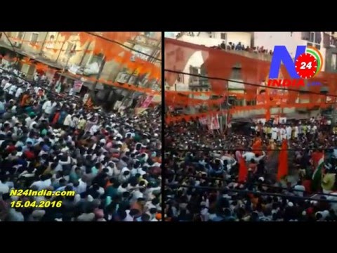 Rama Navami shoba yatra - 2016 in Hyderabad