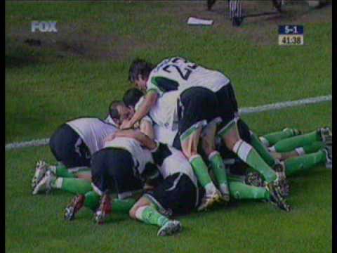 Racing Santander 5-1 Atletico Madrid (Zigic goal)