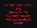 The Party's Just Begun Lyrics 