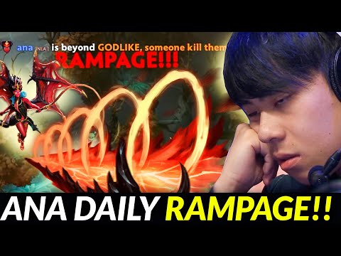 Ana daily RAMPAGE Queen of Pain - Beautiful Gameplay