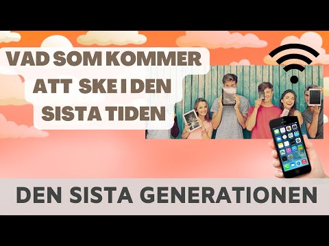 Vad som SKALL ske del 4 - En sista generation