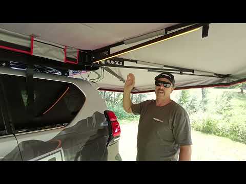 WORLD FIRST SEMI AUTOMATIC OPENING 270 DEGREE AWNING