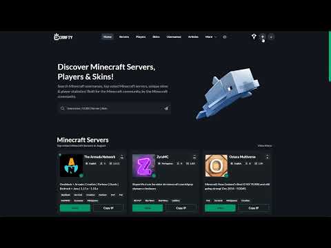 Crafty - How to list your Minecraft Server on crafty.gg server list