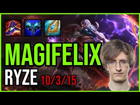 MAGIFELIX - RYZE vs YONE Mid - EUW Challenger - Patch 11.5
