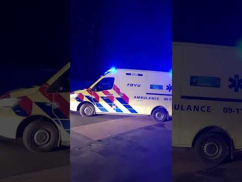 Ambulance Utrecht 09119 met spoed naar een onbekende melding #utrecht #ambulance #spoed  #melding