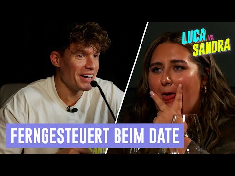 Awkward blind date 😂 Challenge: Luca gets to remotely control Sandra 📞 | Luca vs. Sandra 💪