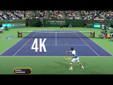 Nalbandian Was Schooling Nadal But Rafa Is A Chill Guy Who Doesn't Like to Lose ● Indian Wells 2009