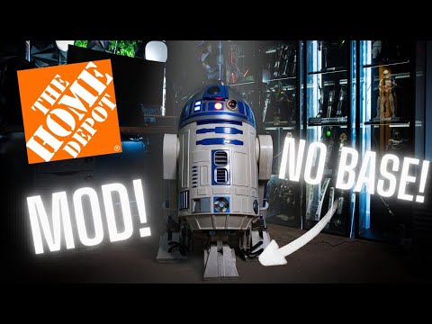How to Remove and Modify the Base on the Life-Size Home Depot R2-D2 | Full DIY Tutorial
