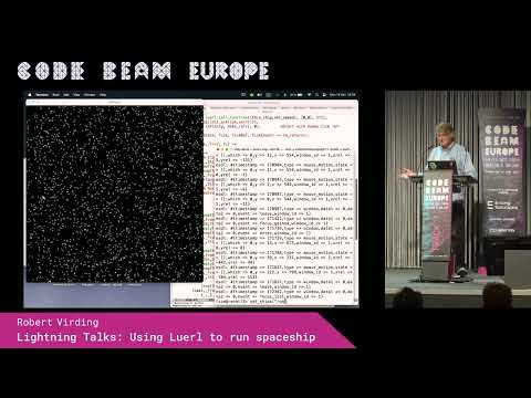 LT: Using Luerl to Run Spaceships - Robert Virding | Code BEAM Europe 2024