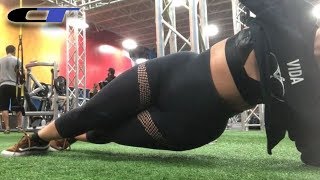 PLUS SIZE WORKOUT ROUTINE AT GYM (Big Bottom Behaviour)