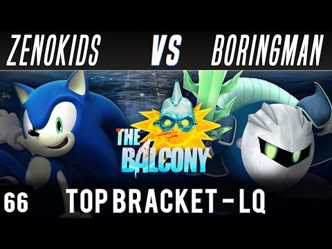 PM @ the Balcony 66 [Shark Tank] - LQ ft. Boringman (Metaknight) VS Zenokids (Sonic)
