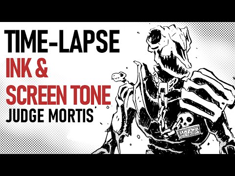Judge Mortis - Ink & Screen Tones