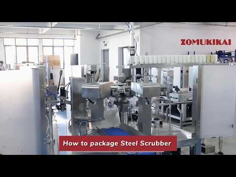 How to package steel scrubber