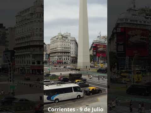 #Obelisco BUENOS AIRES #Turismo 🚩 9 de Julio y Corrientes