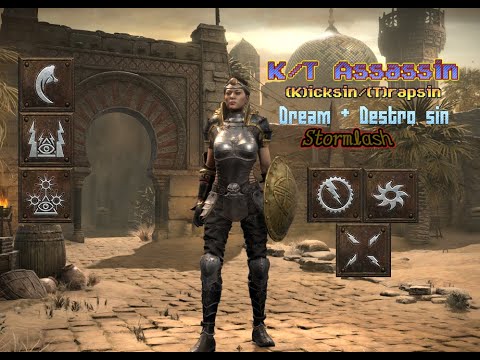 D2R - Tesla Assassin (The Light Dancer) - Players 8 - Dream Assassin - Kicksin