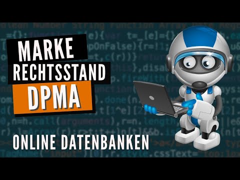 Markenrecherche Deutschland - Rechtsstandsabfrage in der DPMA Datenbank | Welt der Datenbanken