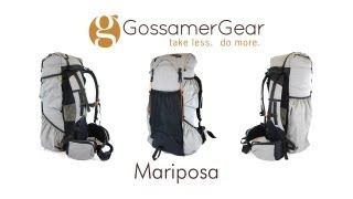 Gossamer Gear Ultralight Mariposa Backpack - Review