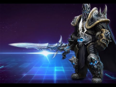 HOTS ARAM : Arthas Sindragosa Flanking with good Anduin pulls