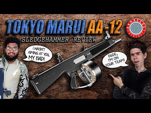 TOKYO MARUI AA-12 FULL AUTO SHOTGUN REVIEW