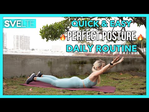 Perfekte Haltung – Tägliche Routine