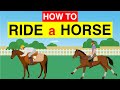 Learn How To Ride A Horse For Beginners In Just 3 Minutes Horse Riding Tutorial