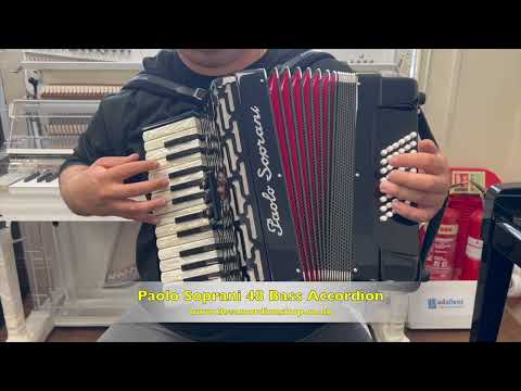 Paolo Soprani 48 Bass Accordion
