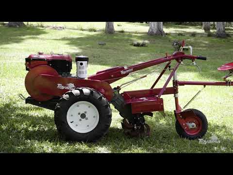 Micro Trator Diesel 4T 13HP TDWT73E Partida Elétrica Refrigerado a Água TOYAMA-707-004B - Video