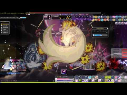 MapleStorySEA Aquila Kanna KeikainRie ― Hard Damien Cleared / デミアン(ハード)討伐  [Post Beyond]