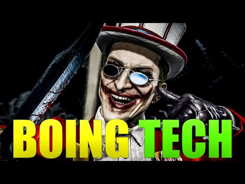 MK11 - Joker BOING Tech (the jumping custom ability) - Mortal Kombat 11 Ultimate