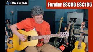 Video thumbnail for Fender ESC80 & ESC105 by MusicWorld BG