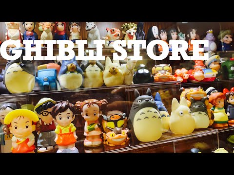 GHIBLI STORE in Japan (totoro etc.) by Jhane and junchan vlogs