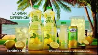 DON SIMÓN Limonada Natural DON SIMON, la gran diferencia anuncio