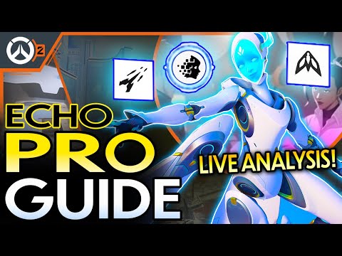 PRO OVERWATCH 2 ECHO GUIDE! ECHO GAMEPLAY! - HOW TO PLAY ECHO + ABILITIES