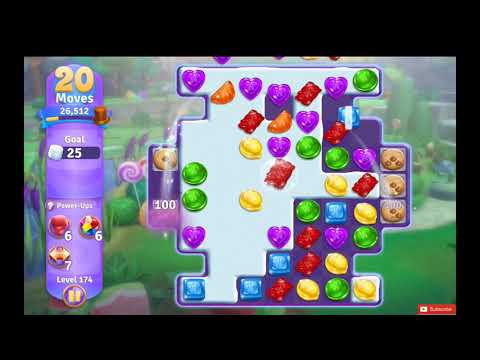 Wonka's World of Candy Level 174 NO BOOSTERS - A S GAMING