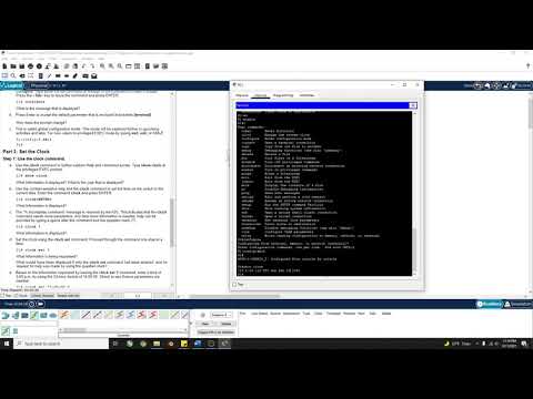 2.3.7 Cisco Packet Tracer Navigate The IOS