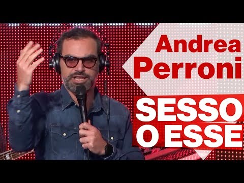 ANDREA PERRONI canta "SESSO O ESSE" a Radio2 Social Club