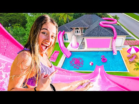 I BUILT AN AQUAPARK IN THE GARDEN OF THE BREAKFAST CLUB VILLA!