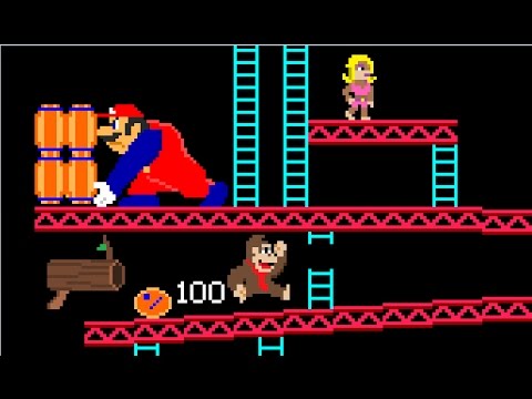 If Donkey Kong and Mario switched places