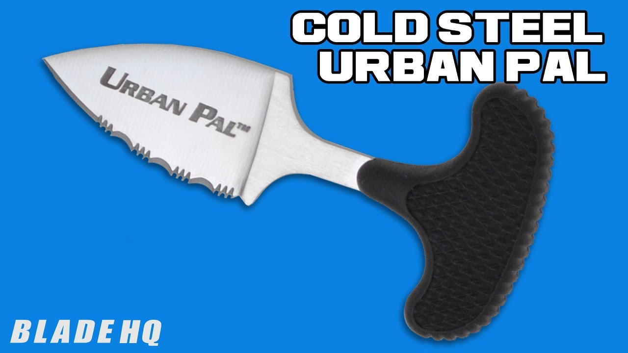 Cold Steel Urban Pal Push Knife (1.5" Satin Serr) 43LS