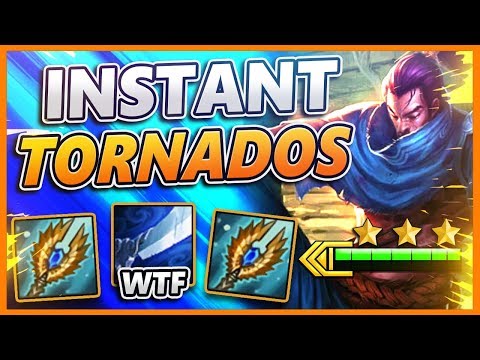*INSTANT COOLDOWN* TORNADO MACHINEGUN (YASUO CARRY) - BunnyFuFuu TFT