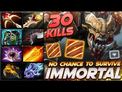 Immortal Lifestealer 30 Frags Ownage - Dota 2 Pro Gameplay [Watch & Learn]