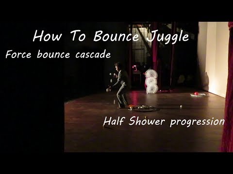 How To 3 Ball Force Bounce Juggle