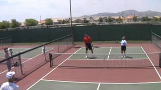 Pickleball 3rd shot lob